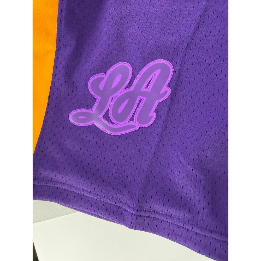 Mitchell & Ness NBA Los Angeles Lakers‎ 2006 My Town Shorts Mens Med MSRP130 NEW